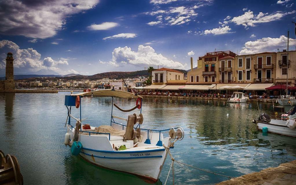 Sea View Cozy Studio Near Center Of Rethymno Town エクステリア 写真