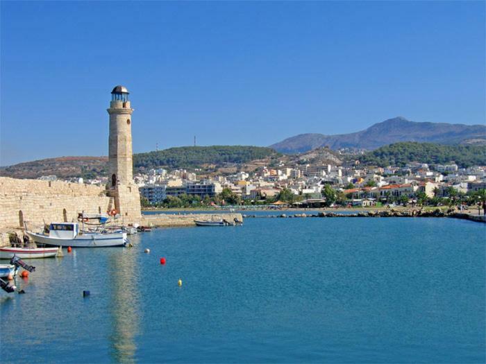 Sea View Cozy Studio Near Center Of Rethymno Town エクステリア 写真