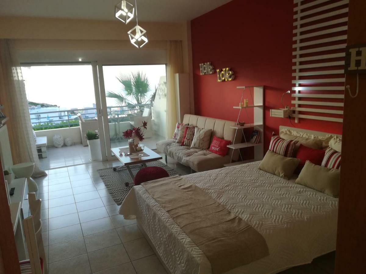 Sea View Cozy Studio Near Center Of Rethymno Town エクステリア 写真