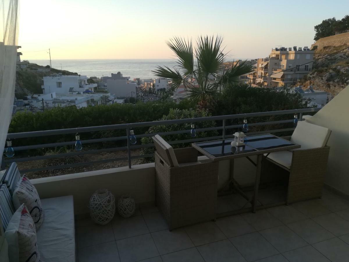 Sea View Cozy Studio Near Center Of Rethymno Town エクステリア 写真